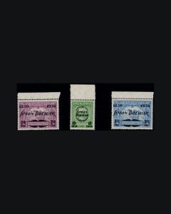  VINTAGE:COLOMBIA 1930 OG NH SCOTT C80-82 $ 75 EST NH LOT# COL1930E