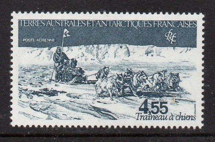 FSAT TAAF 1983 Dog Sled VF MNH (C76)