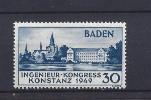 Germany (Baden), 5N41, Engineering Conf. Single,**VLH**