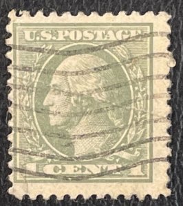 US #525 Used (P11) - 1c Washington 1918 [US36.2.3]