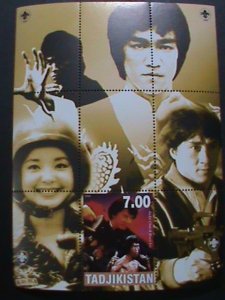 TAJIKISTAN-2000-FAMOUS KUNG FU MASTER -MNH S/S-VF WE SHIP TO WORLD WIDE