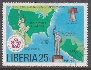 Liberia 769 American Independence 1976