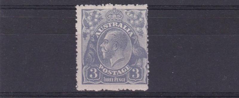 AUSTRALIA  1924  S G 79  3D DULL ULTRAMARINE    M / H       