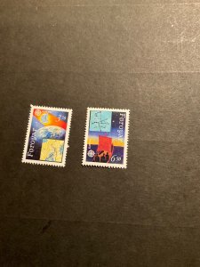 Faroe Islands Scott #220-1 never hinged