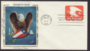 US A Eagle 1978 Colorano U/A FDC BIN
