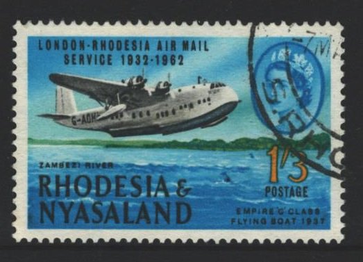 Rhodesia and Nyasaland Sc#181 Used