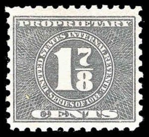 U.S. REV. PROPRIETARY RB37  Mint (ID # 84785)