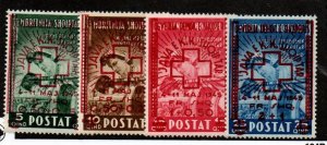 Albania B24-B27 Set Mint hinged