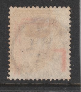 Great Britain a used QV 9d from the Jubilee (1887) set