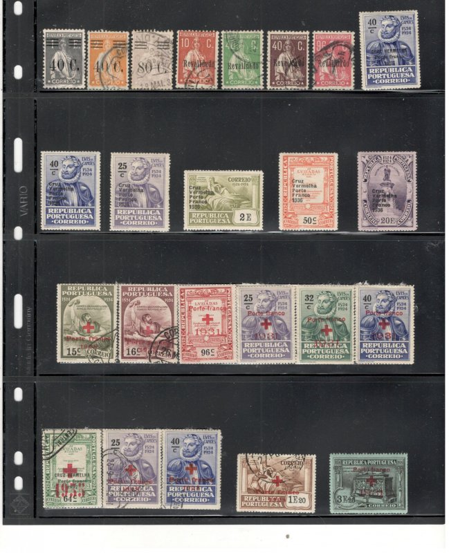 PORTUGAL FRANCHISE STAMP COLLECTION, MINT/USED