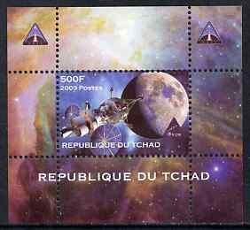 CHAD - 2009 - Space, Orion Mission #1 - Perf De Luxe Sheet - MNH - Private Issue