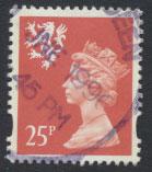 GB Scotland   SG S84 SC# SMH65 Used  Machin 25p  see details