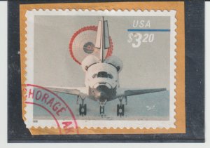 US Scott #3261 ~ 1998 $3.20 Space Shuttle Landing, Priority Mail