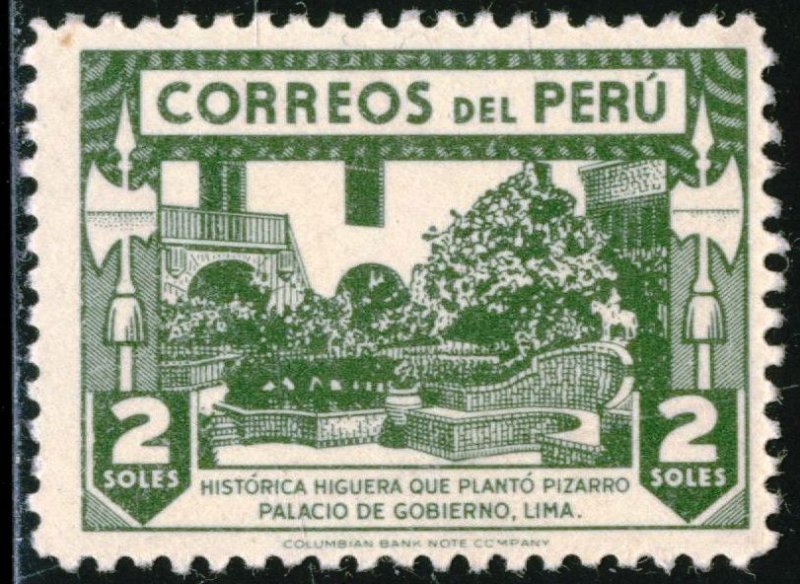 PERU #382, MINT NH , 1938 - PERU019