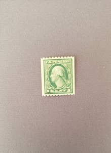 486, Washington Green, Mint OGNH, CV $6.50