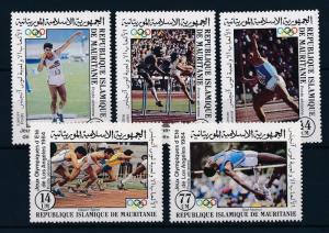 [43534] Mauritania 1984 Olympic games Los Angeles Athletics MNH