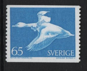 Sweden  #747A  MNH 1971  riding wild goose 65o