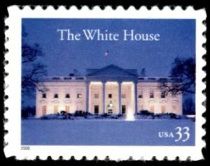 USA 2000,White House Single MNH  # 3445