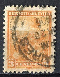 Argentina; 1901: Sc. # 125: Used Perf. 11 1/2 Single Stamp