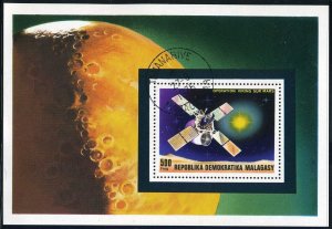 Malagasy 570,CTO.Michel 818 Bl.15. Viking project to Mars,1976.