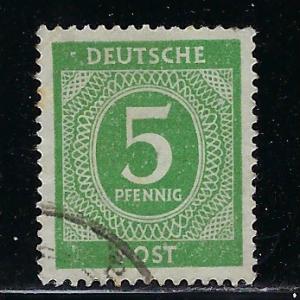 Germany AM Post Scott # 534, used
