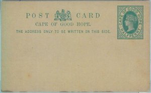 83309 - CAPE OF GOOD HOPE - Postal History - STATIONERY CARD -  H & G  # 14