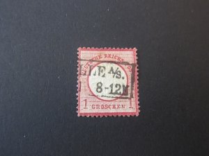 Germany 1872 Sc 4 FU