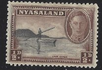 Nyasaland Protectorate #68 Mint