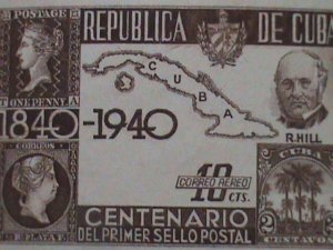 ​CUBA-1940-SC#C32  CENTENARY-OF THE 1ST POSTAGE STAMP  - MINT VERY FINE-