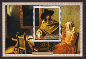 Rwanda         681 - 684     MNH    set of 4  Souvenir Sheets   CV $13.00
