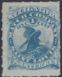 U.S.  RO8 Alligator Match 1c Solid (11924)