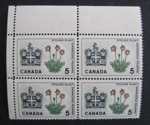 Canada 427iii Corner Block UL VF MNH