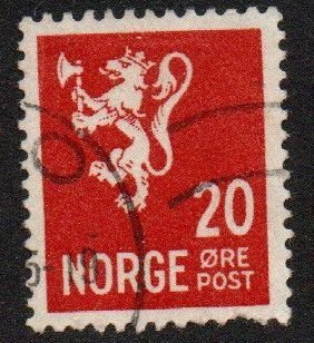 Norway Sc #196 Used
