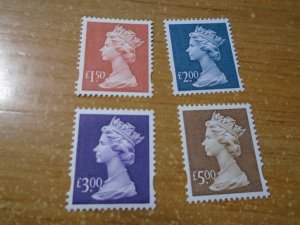 Great Britain  #  MH280-83   MNH
