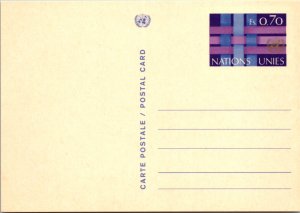 United Nations Geneva, Government Postal Card