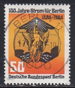 Berlin 1984 Sc#9N492 Mi#720 Allegory of Karl Ludwig Sütterlin used