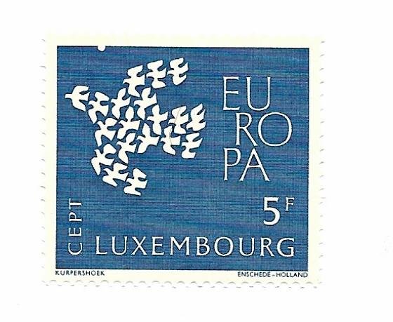 Luxembourg 1961 - MNH - Scott #383 *