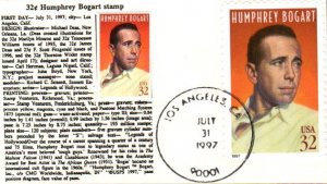 #3152 Humphrey Bogart Mini Special FDC