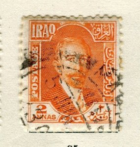 IRAQ; 1931 early King Faisal issue fine used 2a. value