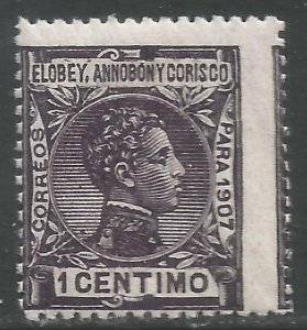 ELOBEY, ANNOBON Y CORISCO 39 MNH Q115