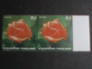 ​THAILAND STAMP -2004 -SC#2114- LOVELY ROSE WITH IMPREGNATED WITH ROSE SCENT