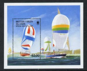 Virgin Islands 631-5 MNH Yacht Racing, Spring Regatta