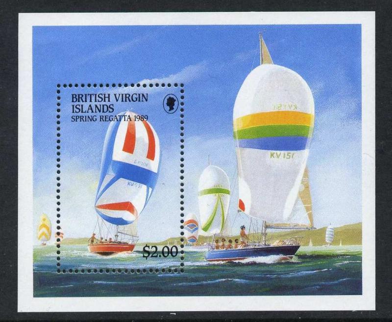 Virgin Islands 631-5 MNH Yacht Racing, Spring Regatta