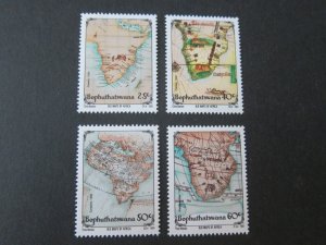 Bophuthatswana 1991 Sc 266-9 set MNH