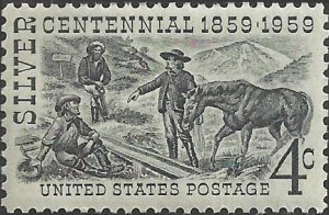 # 1130 MINT NEVER HINGED ( MNH ) SILVER CENTENNIAL    