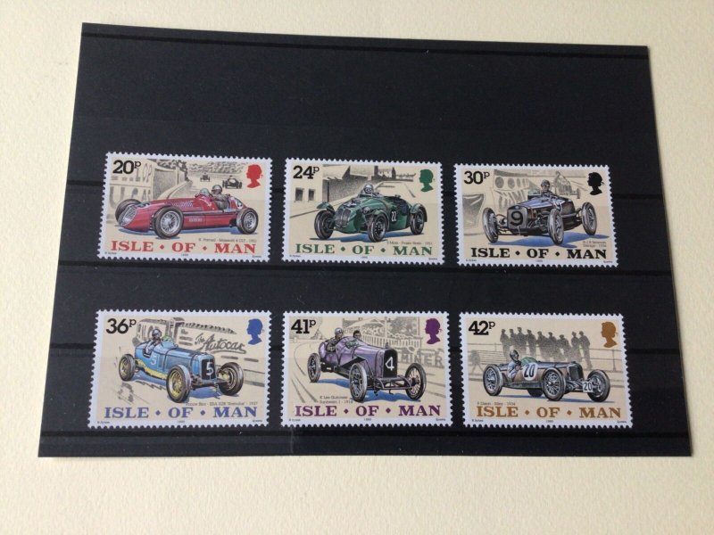 Isle of Man Motor Racing  mint never hinged stamps  Ref 55120 