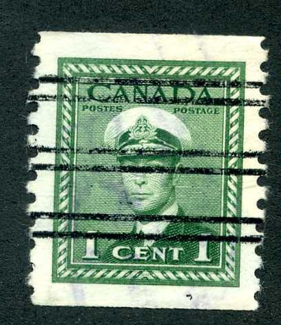 V-278 Canada pre-cancel on 278 coil, Style V, LHNG