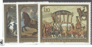 Liechtenstein, Sc #660-62, MNH, set