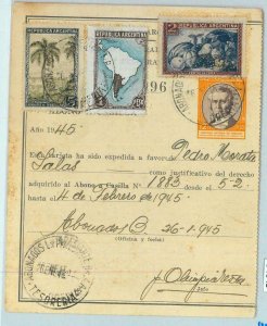 94043 - ARGENTINA - POSTAL HISTORY - STATIONERY CARD Abono a Casilla PO BOX 1945