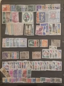 ITALY Used Stamp Lot Collection Stock Book Page  T443